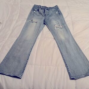 Express 90s boot high rise size 6R